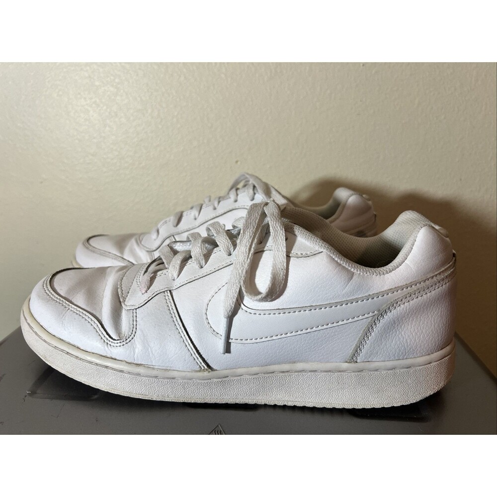 Nike Men’s Ebernon Low Triple White Shoes - Size 11